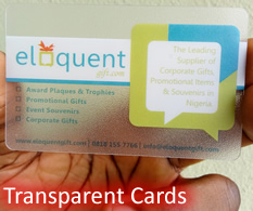 transparent pvc card printers in lagos nigeria